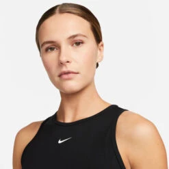 Nike Dri-Fit Performance Cropped Tank-Top Damen - Schwarz, Grau 20 Nike Dri-Fit Performance Cropped Tank-Top Damen - Schwarz, Grau -BIDI BADU Verkäufe 56703000 17