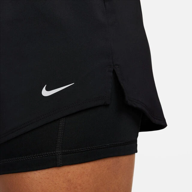 Nike Dri-Fit One MR 3in 2in1 Shorts Damen - Schwarz 6 Nike Dri-Fit One MR 3in 2in1 Shorts Damen - Schwarz – Bild 4