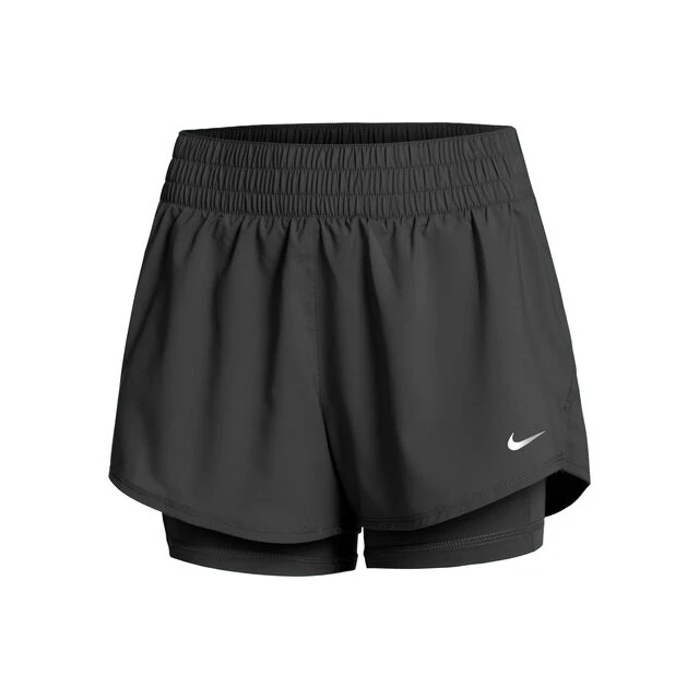 Nike Dri-Fit One MR 3in 2in1 Shorts Damen - Schwarz 9 Nike Dri-Fit One MR 3in 2in1 Shorts Damen - Schwarz – Bild 7