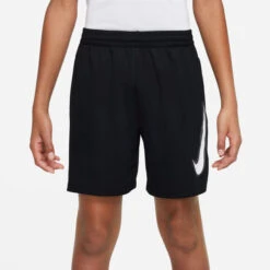Nike Dri-Fit Graphic Shorts Jungen - Schwarz, Weiß -BIDI BADU Verkäufe 56814000 13