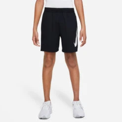 Nike Dri-Fit Graphic Shorts Jungen - Schwarz, Weiß -BIDI BADU Verkäufe 56814000 15