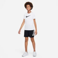 Nike Dri-Fit Graphic Shorts Jungen - Schwarz, Weiß -BIDI BADU Verkäufe 56814000 18
