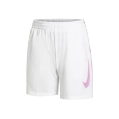 Nike Dri-Fit Graphic Shorts Jungen - Weiß, Lila
