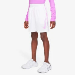 Nike Dri-Fit Graphic Shorts Jungen - Weiß, Lila -BIDI BADU Verkäufe 56815000 13