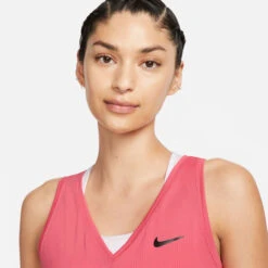 Nike Dri-Fit Court Tank-Top Damen - Koralle 18 Nike Dri-Fit Court Tank-Top Damen - Koralle -BIDI BADU Verkäufe 57031000 16
