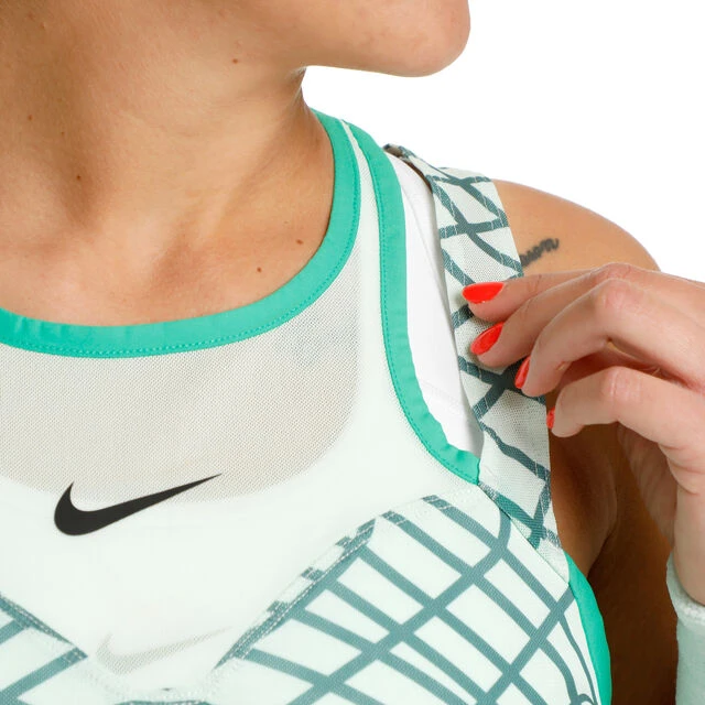 Nike Dri-Fit Court Slam RG Kleid Damen - Mint, Grün 7 Nike Dri-Fit Court Slam RG Kleid Damen - Mint, Grün – Bild 5