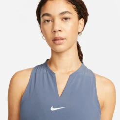 Nike Dri-Fit Advantage Kleid Damen - Blaugrau -BIDI BADU Verkäufe 57052000 16