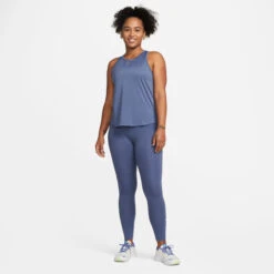 Nike Dri-Fit One STD Tank-Top Damen - Blaugrau -BIDI BADU Verkäufe 57069000 15