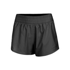 Nike Dri-Fit One Mid Rise 3in Shorts Damen - Schwarz
