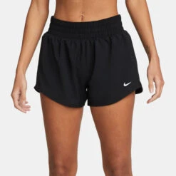 Nike Dri-Fit One Mid Rise 3in Shorts Damen - Schwarz -BIDI BADU Verkäufe 57089000 13