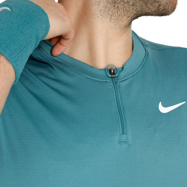 Nike Dri-Fit Advantage Court Polo Herren - Türkis 8 Nike Dri-Fit Advantage Court Polo Herren - Türkis – Bild 6