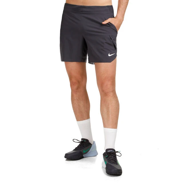 Nike Dri-Fit Court Slam RG Shorts Herren - Grau, Flieder 7 Nike Dri-Fit Court Slam RG Shorts Herren - Grau, Flieder – Bild 5