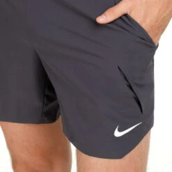 Nike Dri-Fit Court Slam RG Shorts Herren - Grau, Flieder 25 Nike Dri-Fit Court Slam RG Shorts Herren - Grau, Flieder -BIDI BADU Verkäufe 57146000 0 6