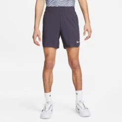 Nike Dri-Fit Court Slam RG Shorts Herren - Grau, Flieder 34 Nike Dri-Fit Court Slam RG Shorts Herren - Grau, Flieder -BIDI BADU Verkäufe 57146000 16