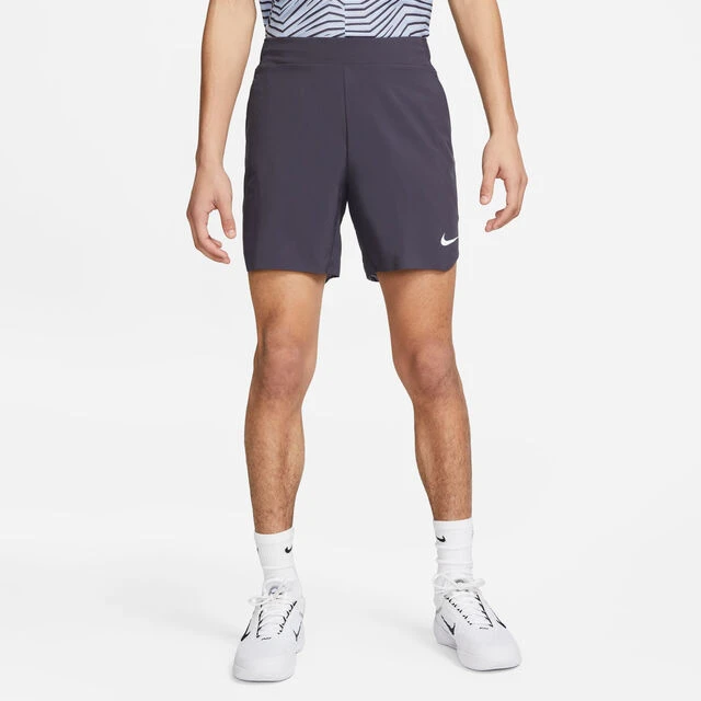 Nike Dri-Fit Court Slam RG Shorts Herren - Grau, Flieder 17 Nike Dri-Fit Court Slam RG Shorts Herren - Grau, Flieder – Bild 15