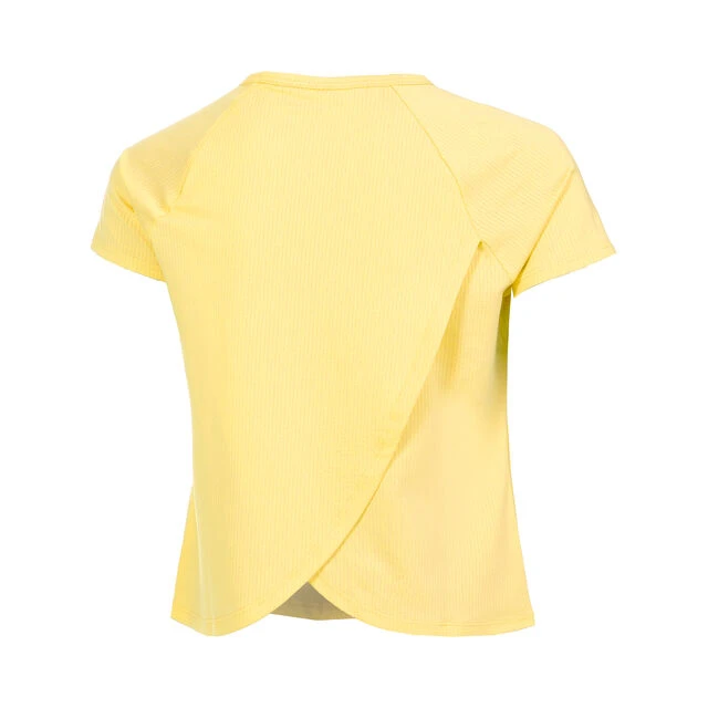 Nike Court Big Kids T-Shirt Mädchen - Gelb 4 Nike Court Big Kids T-Shirt Mädchen - Gelb – Bild 2